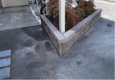 ブロック修繕作業